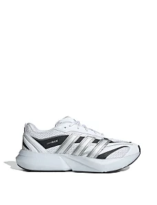 Мужские кроссовки Adidas Lightblaze Glow из экокожи белые - фото  - Miraton