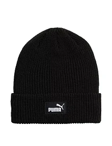 Шапка PUMA ESS High Crown Beanie текстильна чорна - фото  - Miraton