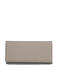 Кошелек на магните кожаный зеленый - фото  - Miraton