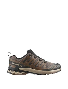 Мужские кроссовки Salomon XA PRO 3D V9 Falcon/D из экокожи коричневые - фото  - Miraton