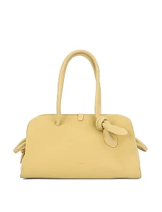 Жіноча сумка шкіряна жовта - фото  - Miraton