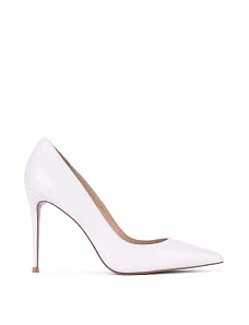 Жіночі туфлі шкіряні білі - фото  - Miraton