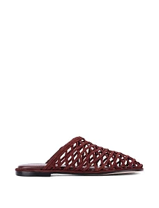 Жіночі сліпери велюрові бордові - фото  - Miraton