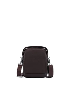 Чоловіча сумка месенджер шкіряна коричнева - фото  - Miraton