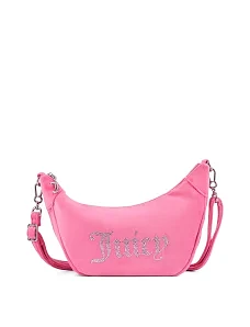 Жіноча сумка Juicy Couture через плече рожева - фото  - Miraton