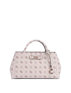 Жіноча сумка з екошкіри молочного кольору - фото  - Miraton