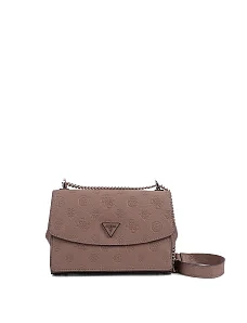 Женская сумка кросс-боди из экокожи бежевая - фото  - Miraton