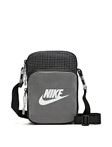 Сумка мессенджер Nike Heritage 2.0 текстильная черная - фото  - Miraton