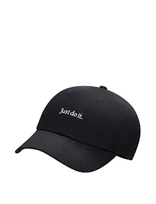 Кепка Nike U CLUB CAP U CB JDI L текстильна чорна - фото  - Miraton