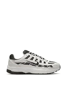 Мужские кроссовки Nike P-6000 2TONE из экокожи белые - фото  - Miraton
