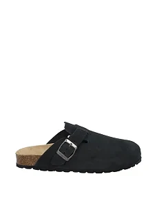 Жіночі сабо CMP NAVARRO SLIPPERS замшеві чорні - фото  - Miraton