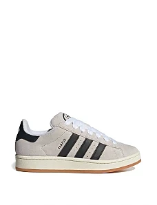 Женские кеды Adidas CAMPUS 00s кожаные бежевые - фото  - Miraton