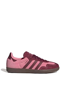 Жіночі кеди Adidas SAMBA OG шкіряні рожеві - фото  - Miraton