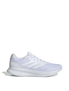 Мужские кроссовки Adidas RUNFALCON 5 текстильные белые - фото  - Miraton