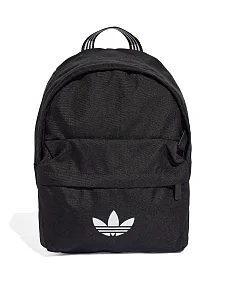 Рюкзак Adidas ADICOLOR S BP BLACK/WHITE черный - фото  - Miraton
