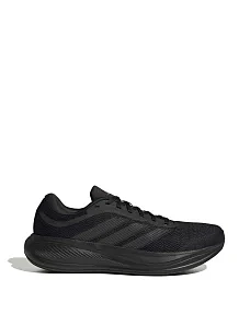 Женские кроссовки Adidas RESPONSE RUNNER 2 текстильные черные - фото  - Miraton