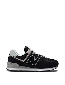 Мужские кроссовки New Balance ML574EVB замшевые черные - фото  - Miraton