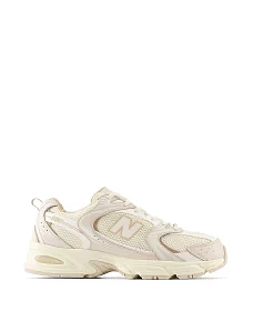 Женские кроссовки New Balance MR530AA из экокожи бежевые - фото  - Miraton