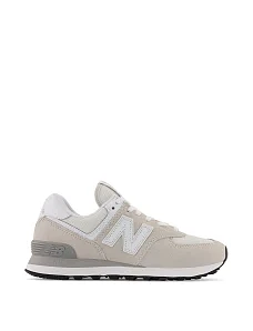 Жіночі кросівки New Balance WL574EVW замшеві сірі - фото  - Miraton