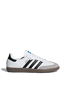 Чоловічі кеди Adidas SAMBA OG шкіряні білі - фото  - Miraton
