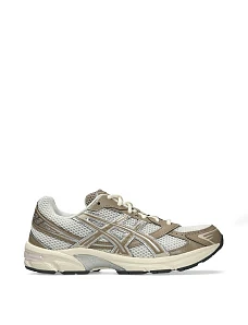 кроссовки Asics GEL-1130 из экокожи бежевые - фото  - Miraton