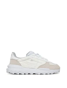 Мужские кроссовки Lacoste ELITE ACTIVE замшевые белые - фото  - Miraton