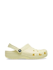 Женские сабо Crocs Classic Clog резиновые молочного цвета - фото  - Miraton