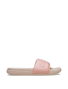 Женские шлепанцы Crocs All Day Slide из экокожи розовые - фото  - Miraton