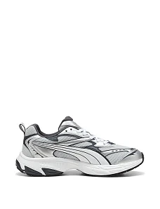 Женские кроссовки PUMA Morphic из экокожи серые - фото  - Miraton