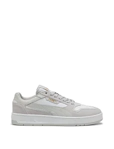 Мужские кеды PUMA Court Classic Street SD замшевые серые - фото  - Miraton