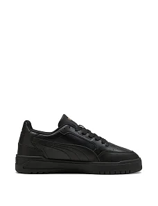Женские кеды PUMA Shuffle Downtown SD из экокожи черные - фото  - Miraton