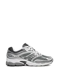 Чоловічі кросівки Saucony PROGRID OMNI 9 з екошкіри сірі - фото  - Miraton