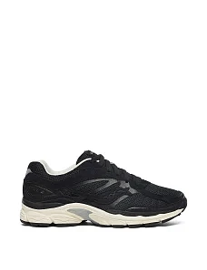 Мужские кроссовки Saucony PROGRID OMNI 9 замшевые черные - фото  - Miraton