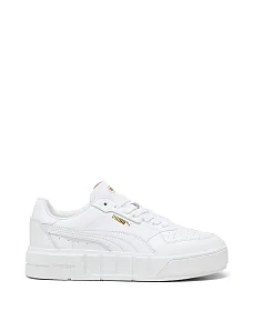 Женские кеды PUMA Cali Court Lth Wns кожаные белые - фото  - Miraton
