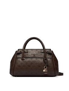 Жіноча сумка через плече Guess з коричневої екошкіри - фото  - Miraton
