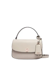 Жіноча сумка крос-боді Guess з екошкіри молочна - фото  - Miraton