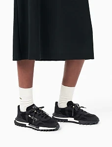 Жіночі кросівки Lacoste ELITE ACTIVE чорні шкіряні - фото  - Miraton