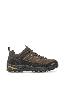 Чоловічі кросівки CMP RIGEL LOW TREKKING SHOES WP коричневі замшеві - фото  - Miraton