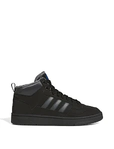 Жіночі черевики Adidas RAPID COURT MID WINTERIZED чорні з екошкіри - фото  - Miraton