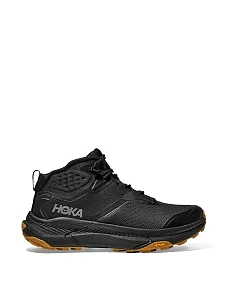 Чоловічі черевики Hoka Transport Hike GTX чорні з екошкіри - фото  - Miraton