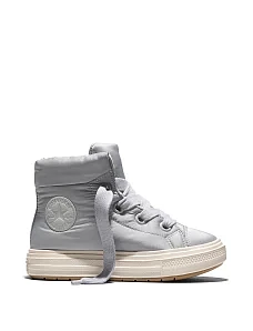 Жіночі дутики Converse сірі текстильні - фото  - Miraton
