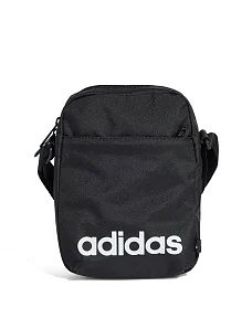 Сумка кросс-боди Adidas LINEAR ORG текстильная черная - фото  - Miraton