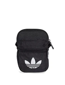 Сумка кросс-боди Adidas ADICOLOR FB текстильная черная - фото  - Miraton