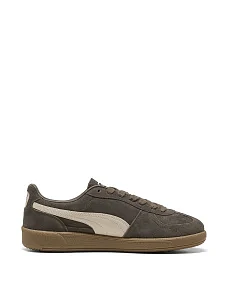 Женские кеды PUMA Palermo Elevated Wns серые кожаные - фото  - Miraton