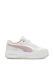 Женские кеды PUMA Rebound Femme Low серые синтетические - фото  - Miraton