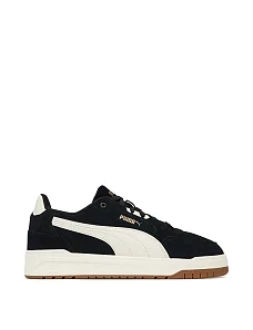 Кеди PUMA Shuffle Downtown SD чорні шкіряні - фото  - Miraton