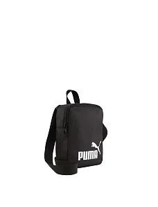 Сумка через плече PUMA PHASE Portable з поліестеру чорна - фото  - Miraton