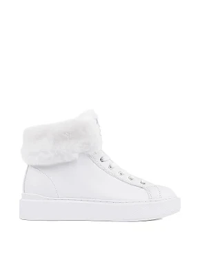 Жіночі кеди Guess білі FL8HISLEA12 - фото 1 - Miraton