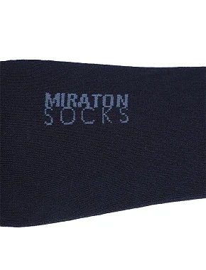 Чоловічі шкарпетки короткі MIRATON бавовняні сині - фото 3 - Miraton