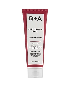 Гель для вмивання з гіалуроновою кислотою Q+A Hyaluronic Acid Cleansing Gel 125ml - фото 1 - Miraton